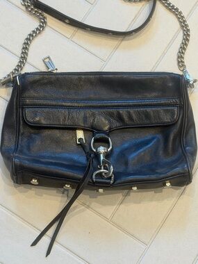 Rebecca Minkoff black leather crossbody